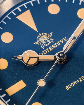 ADDIESDIVE 41mm Retro Sub Watch 200m Miyota 2115