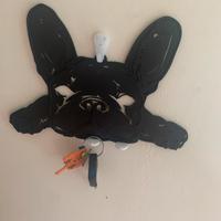 Decorazione parete. bull dog francese , stampa 3d