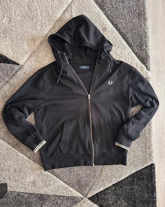 Felpa con cappuccio e zip intera Fred Perry