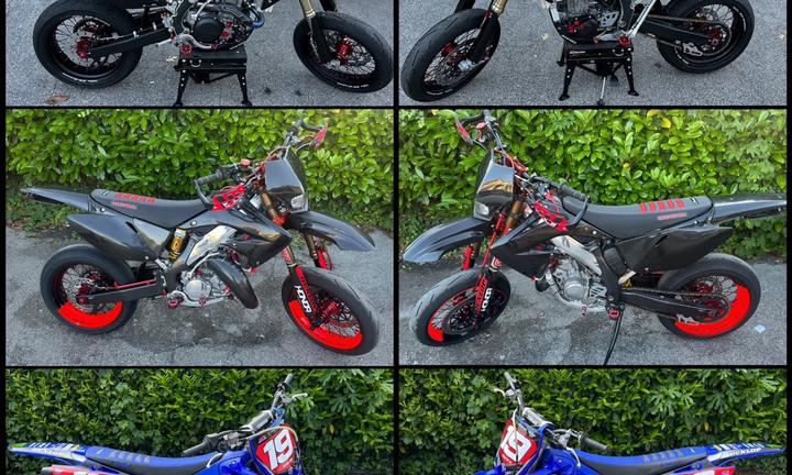 Moto cross motard honda yamaha