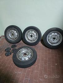 Cerchi e gomme Fiat 126 127