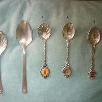 Cucchiaini vintage in silver plated