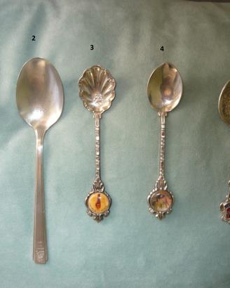 Cucchiaini vintage in silver plated