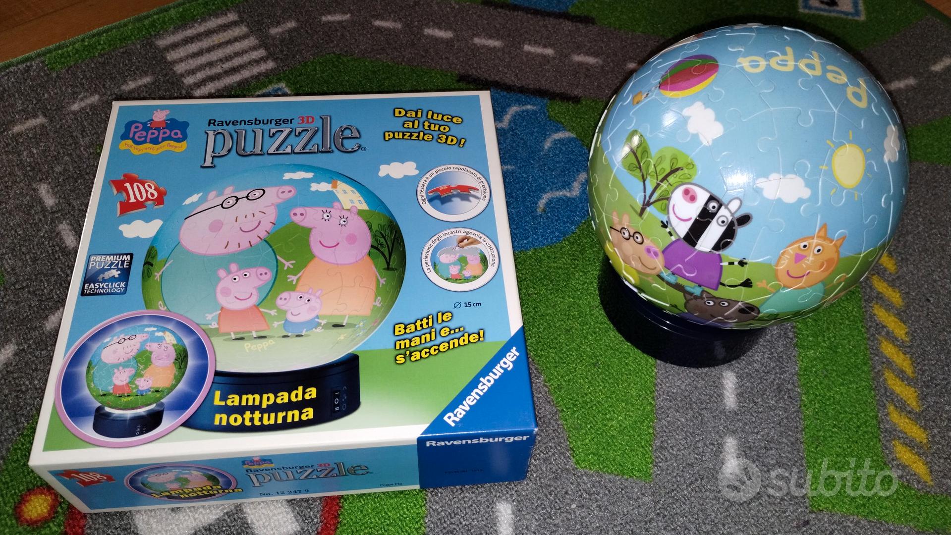 Puzzle 3D Ravensburger Peppa Pig con luce notturna - Tutto per i bambini In  vendita a Alessandria