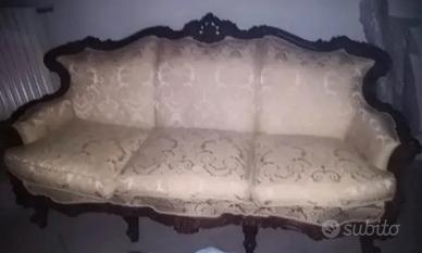 Divano Vintage 3 posti + 2 poltrone