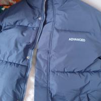 Giacca invernale blu Fodera in peluche  XXL