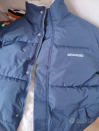 Giacca invernale blu Fodera in peluche  XXL