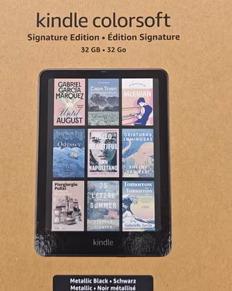 Amazon Kindle colorsoft signature edition