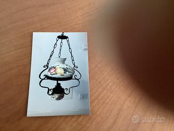 Lampadario cucina in ceramica di Bassano