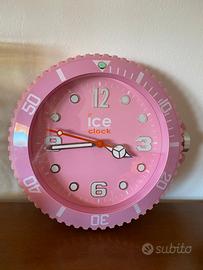 Orologio ICE clock, rosa, da parete, al quarzo