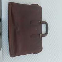 Cartella The bridge in cuoio