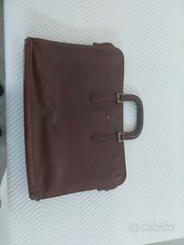 Cartella The bridge in cuoio