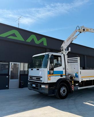Iveco Eurocargo 150E18 cassone + gru SOLO EXPORT