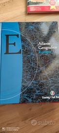 atlante geografico Europa touring Club