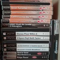 PSP giochi e UMD video