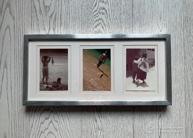 Grande Cornice moderna in acciaio