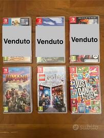 Giochi NINTENDO SWITCH ( Q.tà 6 )