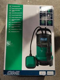 Pompa Sommersa CMI 400W 8000 l/h Quasi Nuova