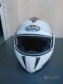 CASCO AIROH RR801 WHITE GLOSS TAGLIA S