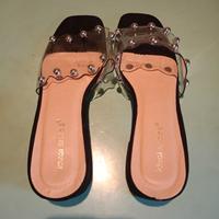 Sandalo ideal shoes nero