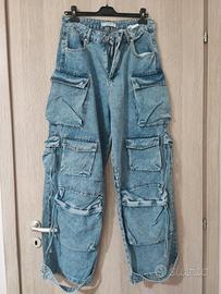 Jeans cargo ragazza/donna