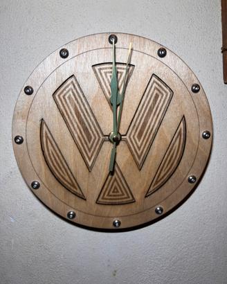 Orologio da parete logo volkswagen