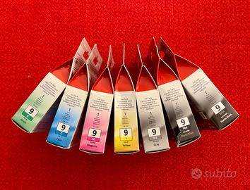 Set di 7 cartucce d'inchiostro Canon PGI-9