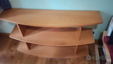 Mobiletto libreria in legno