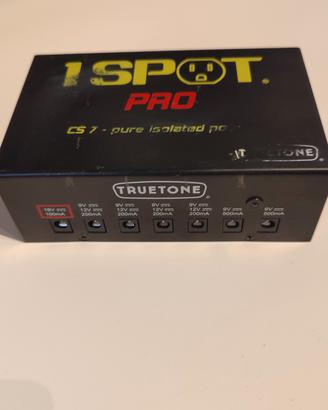 alimentatore effetti truetone One spot CS7 pro