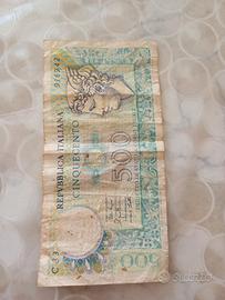 500 lire in carta