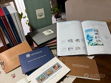 Album raccolte francobolli italiani
