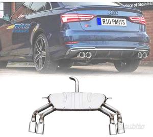 SILENZIATORE DI SCARICO AUDI A3 S LINE SEDAN 13-20