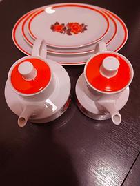  Piatt" Teriera Caffè Space Age"Orange  Bavaria 