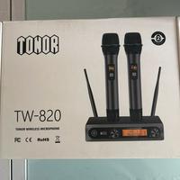 MICROFONO WIRELESS TONOR TW 820