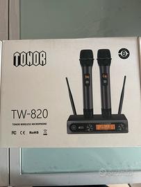 MICROFONO WIRELESS TONOR TW 820