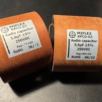 Condensatori Miflex KPCU-03 5,6uF (coppia)
