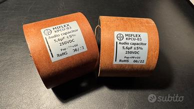 Condensatori Miflex KPCU-03 5,6uF (coppia)