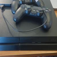 Playstation4+2controller+ memoria esterna Toshiba