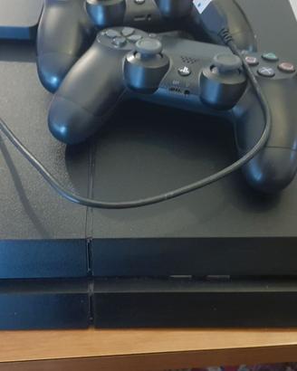 Playstation4+2controller+ memoria esterna Toshiba