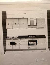 CUCINA LINEARE MT 2.70