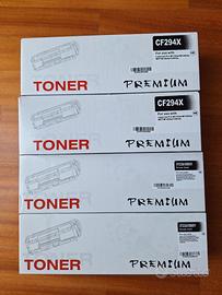 2 toner e 2 tamburo (CF294X e CF232A/CFG051)