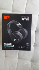 Cuffie wireless con microfono mtv