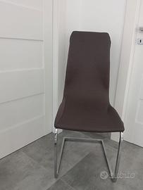 numero 4 sedie rivestite