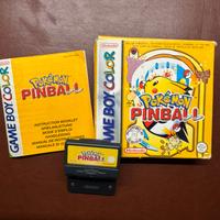 Pokemon Pinball Gameboy con scatola e manuale