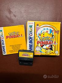 Pokemon Pinball Gameboy con scatola e manuale