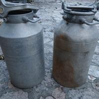 Bidoni per il latte vintage
