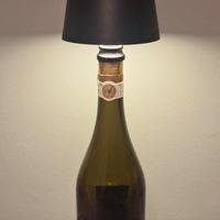 Tarlant bottiglia lampada led nera 