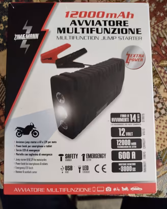 Avviatore/Starter 12000mAh
