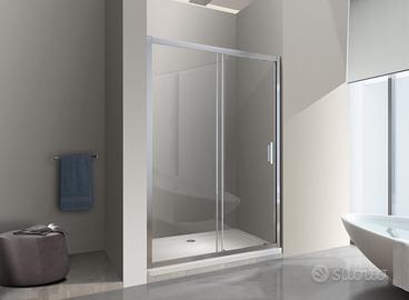 Porta doccia scorrevole NUOVA per nicchia 165-170