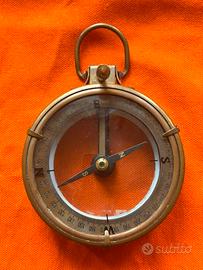Bussola lettura vintage 1905 in ottone
